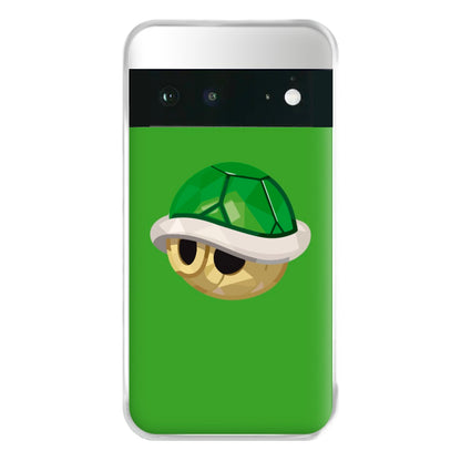 Green Koopa Troopa Shell - Mario Phone Case for Google Pixel 6a