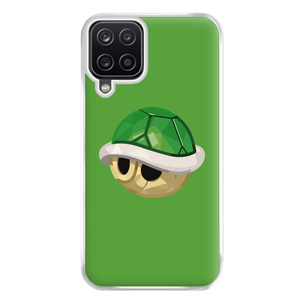 Green Koopa Troopa Shell - Mario Phone Case for Galaxy A12