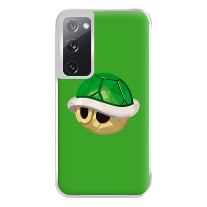 Green Koopa Troopa Shell - Mario Phone Case for Galaxy S20FE