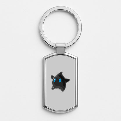 Ghost - Mario Silver Keyring