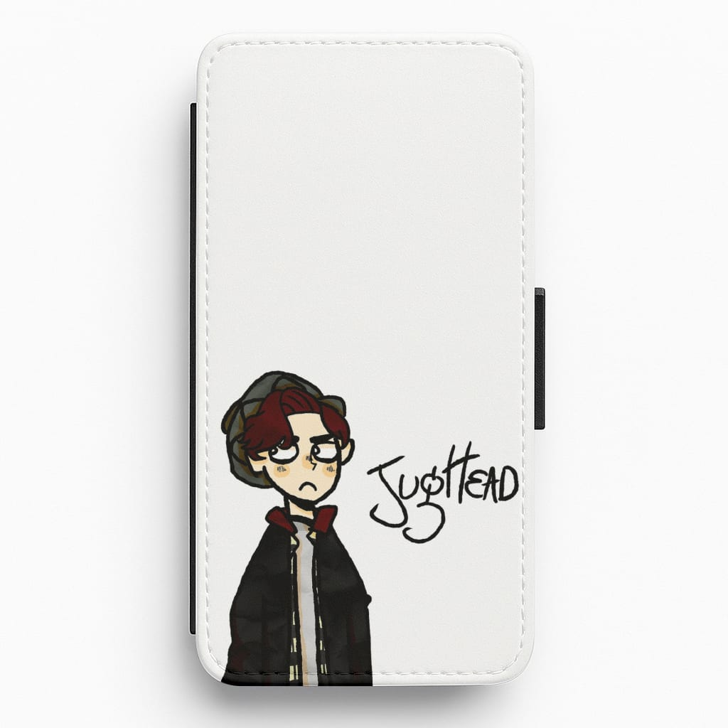 Jughead Cartoon - Riverdale Flip / Wallet Phone Case