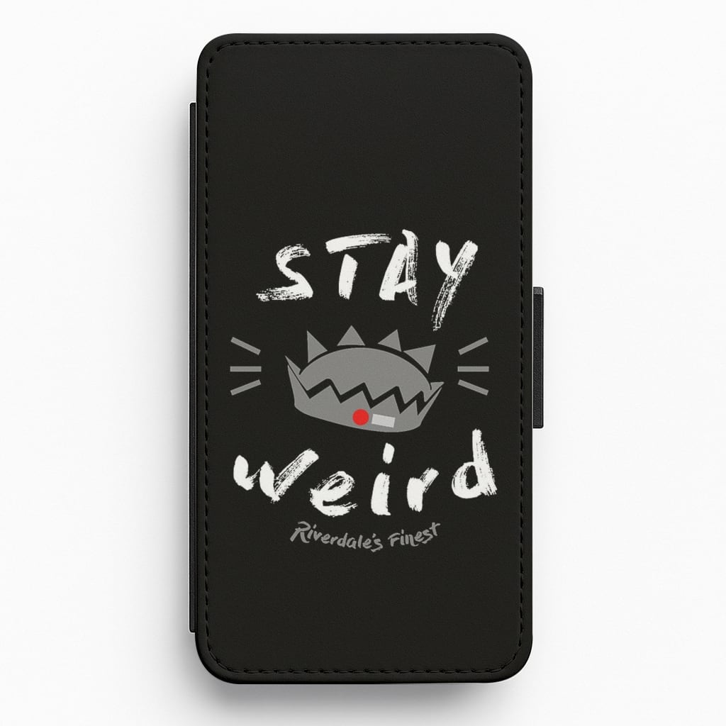 Jughead Jones Stay Weird - Riverdale Flip / Wallet Phone Case