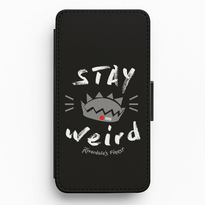 Jughead Jones Stay Weird - Riverdale Flip / Wallet Phone Case