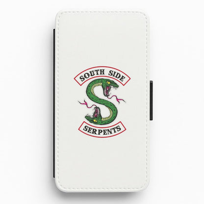 Southside Serpents - White Riverdale Flip / Wallet Phone Case