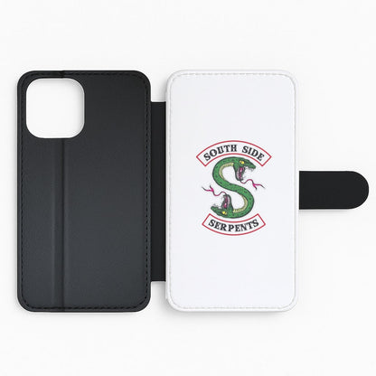 Southside Serpents - White Riverdale Flip Phone Case