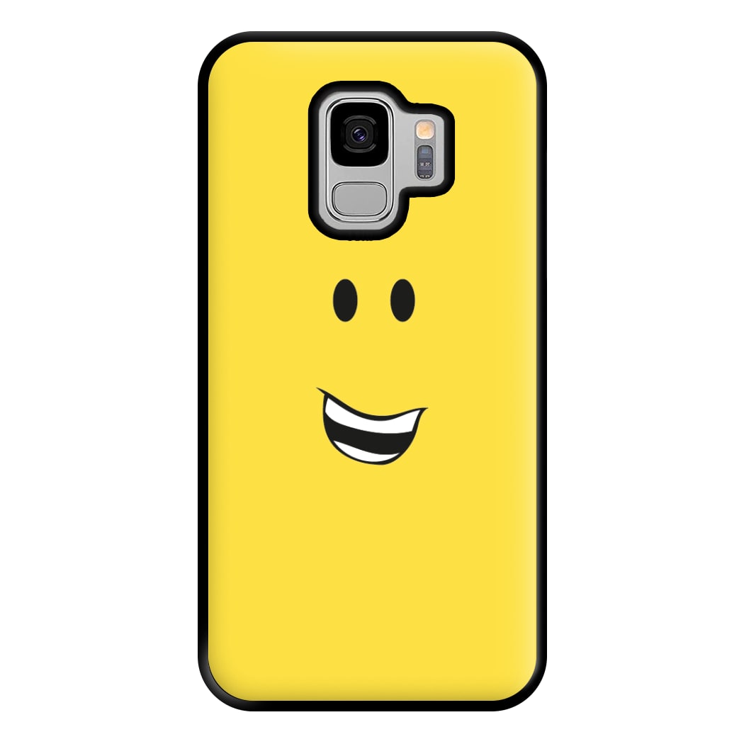 Yellow Face Phone Case for Galaxy S9 Plus