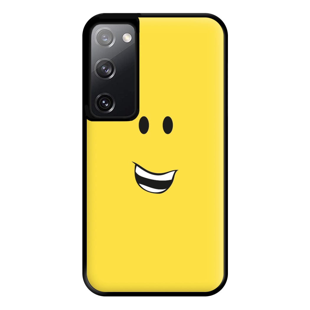 Yellow Face Phone Case for Galaxy S20