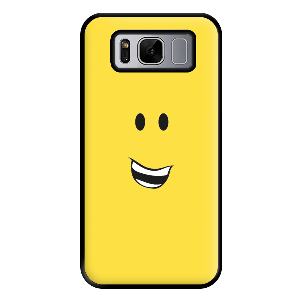 Yellow Face Phone Case for Galaxy S8 Plus