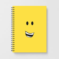 Yellow Face Notebook