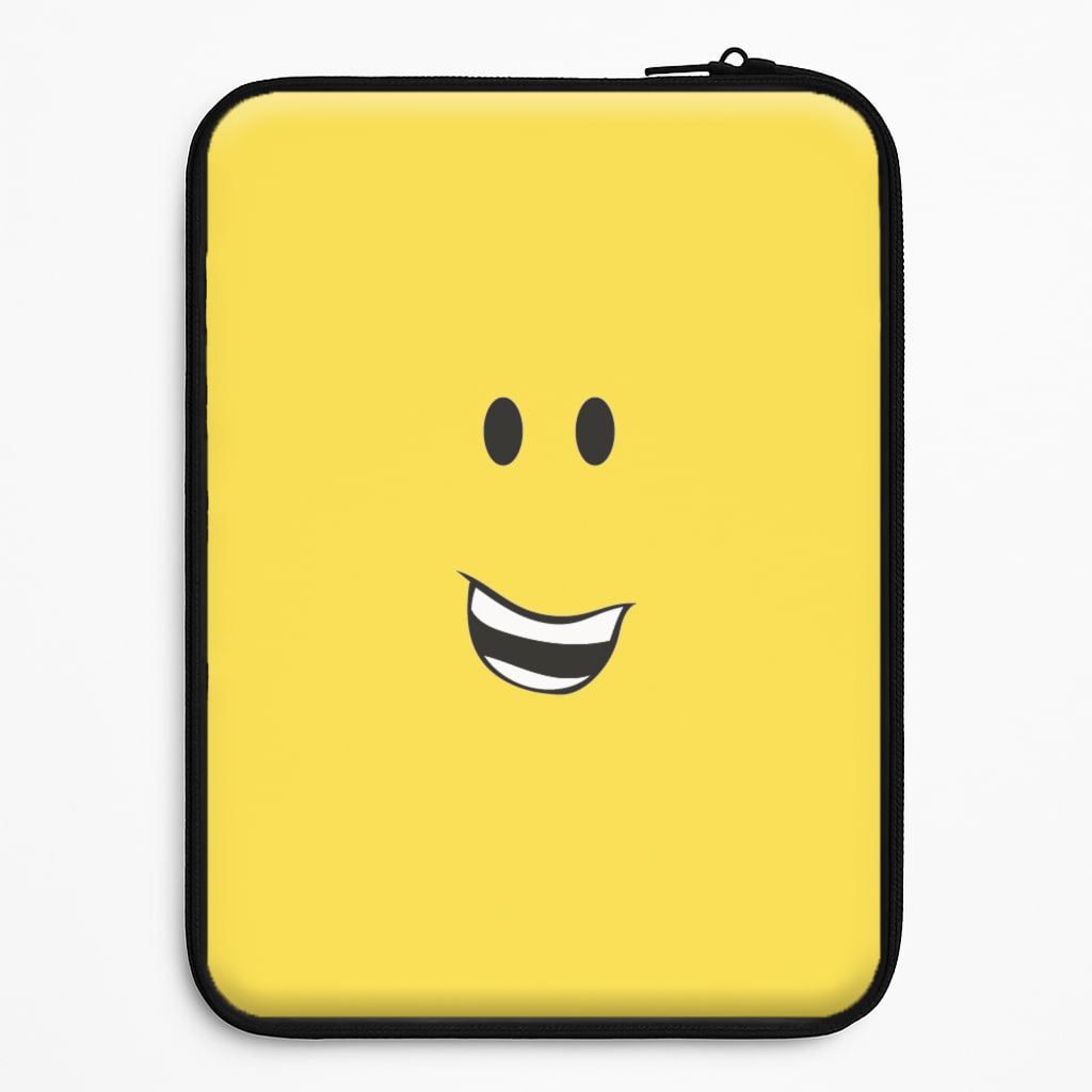 Yellow Face Laptop Sleeve