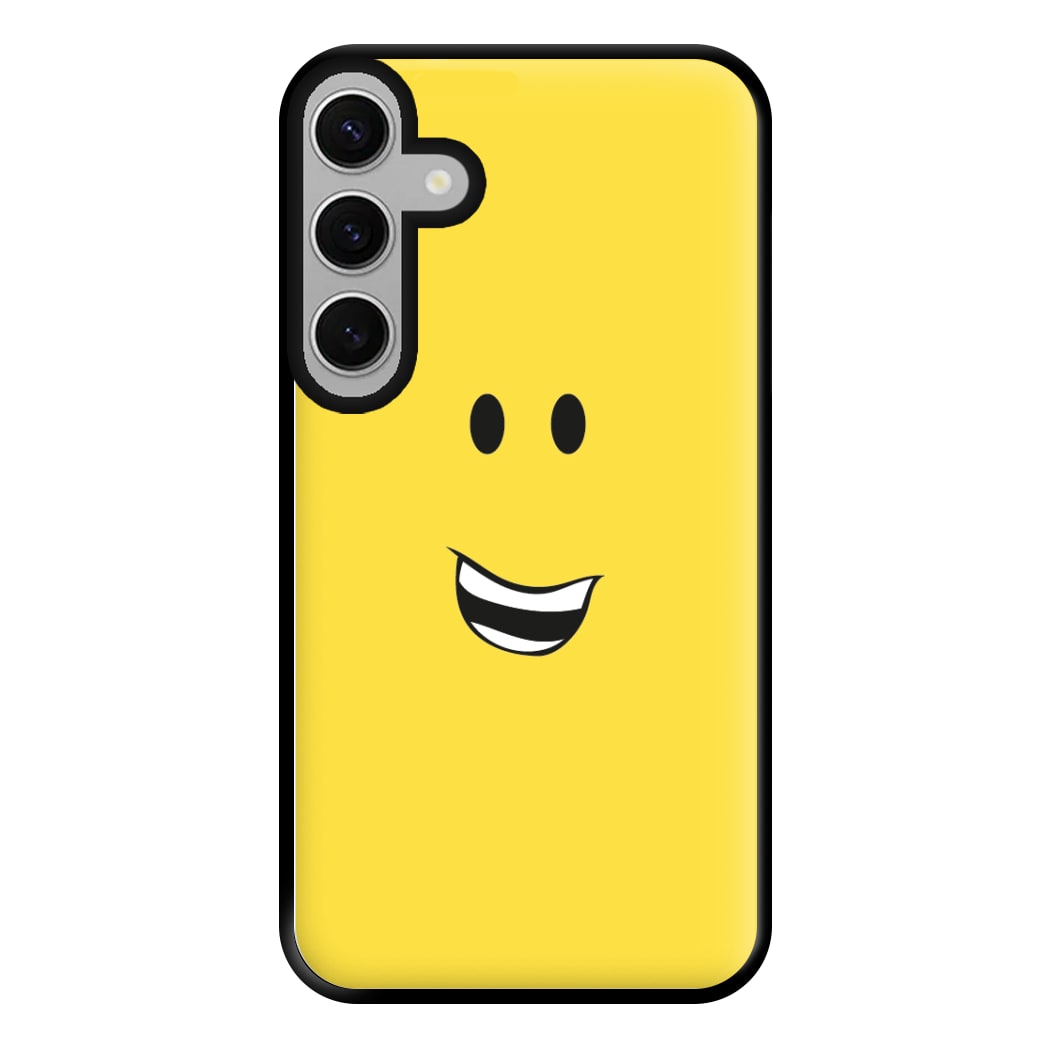 Yellow Face Phone Case for Galaxy S24FE