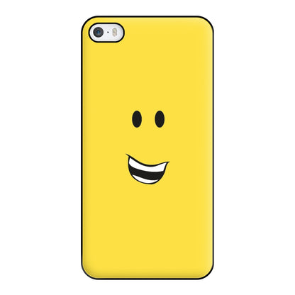 Yellow Face Phone Case for iPhone 5 / 5s / SE 2016