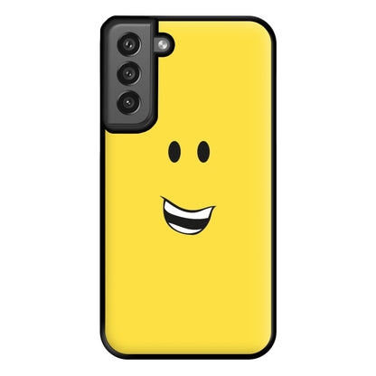 Yellow Face Phone Case for Galaxy S21FE