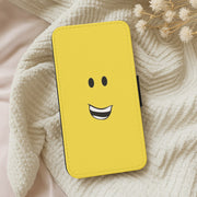 Yellow Face Flip / Wallet Phone Case 5