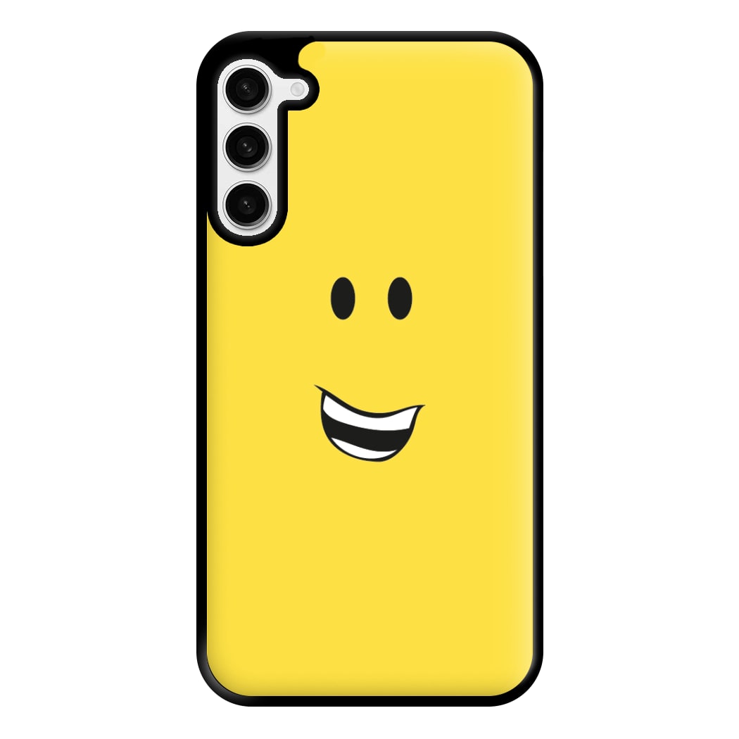 Yellow Face Phone Case for Galaxy S23 Plus