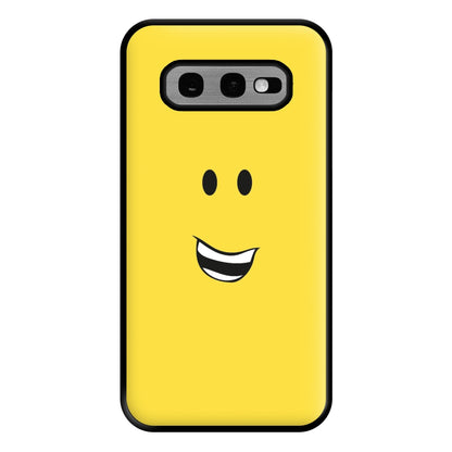 Yellow Face Phone Case for Galaxy S10e