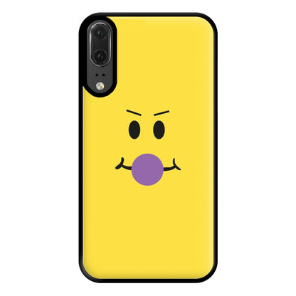 Yellow Face Purple Phone Case for Huawei P20