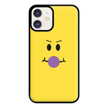 Yellow Face Purple Phone Case for iPhone 11