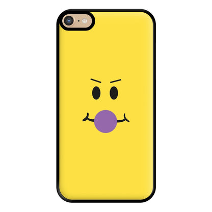 Yellow Face Purple Phone Case for iPhone 6 Plus / 7 Plus / 8 Plus