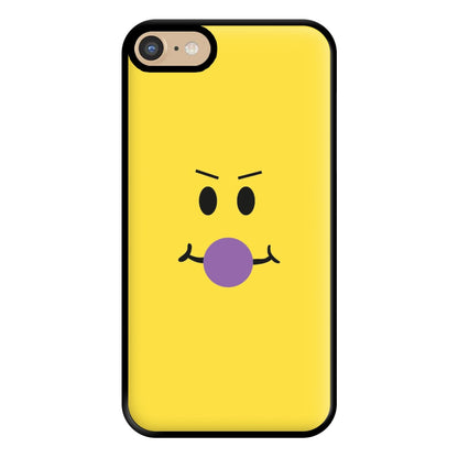 Yellow Face Purple Phone Case for iPhone 6 / 7 / 8 / SE