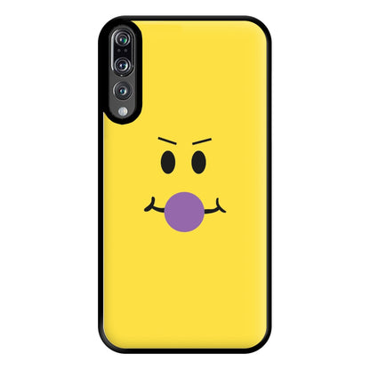 Yellow Face Purple Phone Case for Huawei P20 Pro