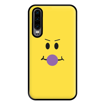 Yellow Face Purple Phone Case for Huawei P30