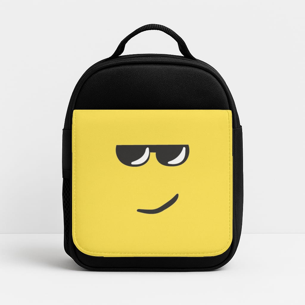 Yellow Face Shades Lunchbox