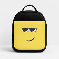 Yellow Face Shades Lunchbox