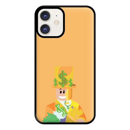 Character Money Phone Case for iPhone 12 / 12 Pro