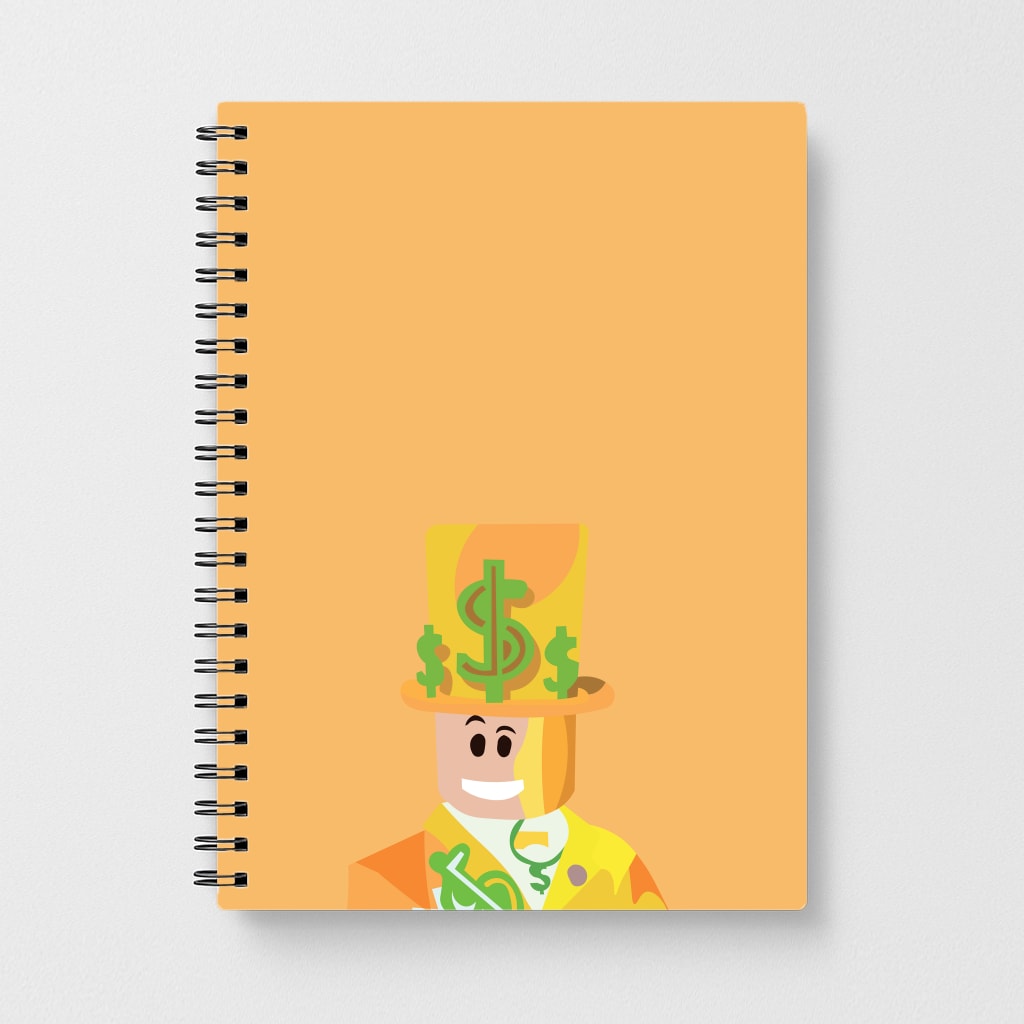 Character Money Notebook