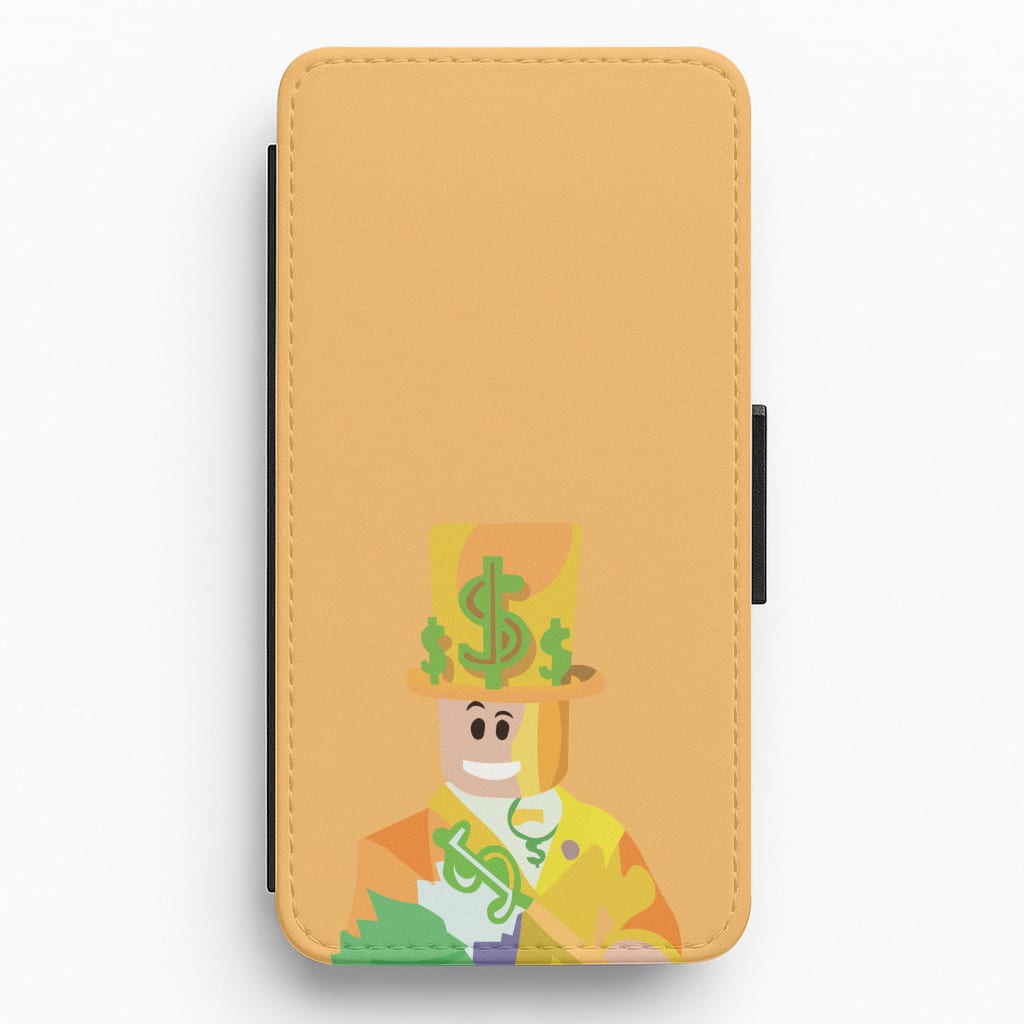 Character Money Flip / Wallet Phone Case