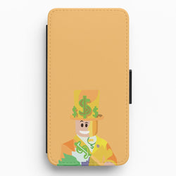 Character Money Flip / Wallet Phone Case