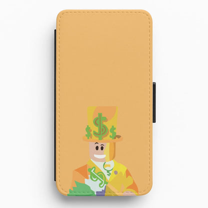 Character Money Flip / Wallet Phone Case
