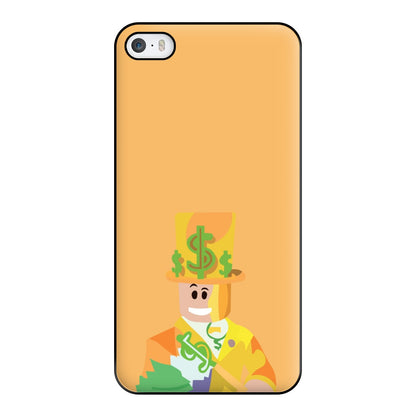 Character Money Phone Case for iPhone 5 / 5s / SE 2016