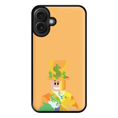 Character Money Phone Case for iPhone 16 Plus