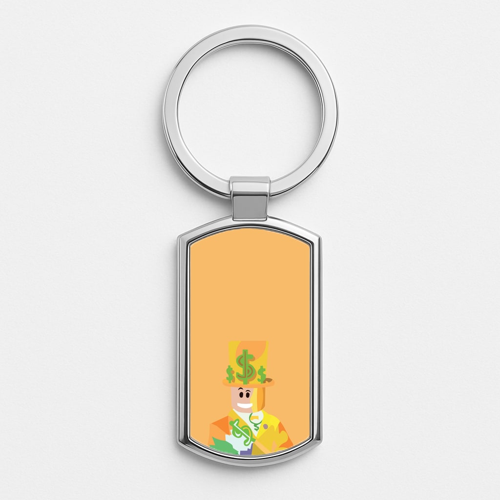 Character Money Luxury Keyring