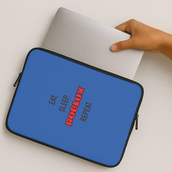 Eat, sleep, repeat MacBook Case