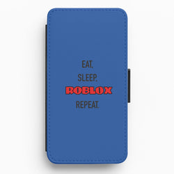 Eat, sleep, repeat Flip / Wallet Phone Case