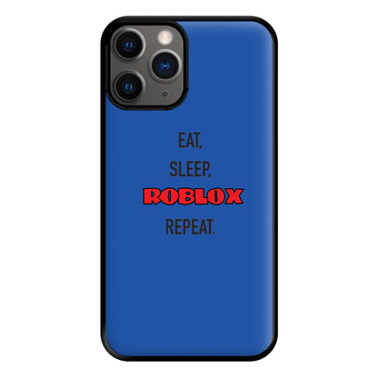 Eat, sleep, repeat Phone Case for iPhone 12 Pro Max