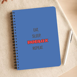 Eat, sleep, repeat Notepad