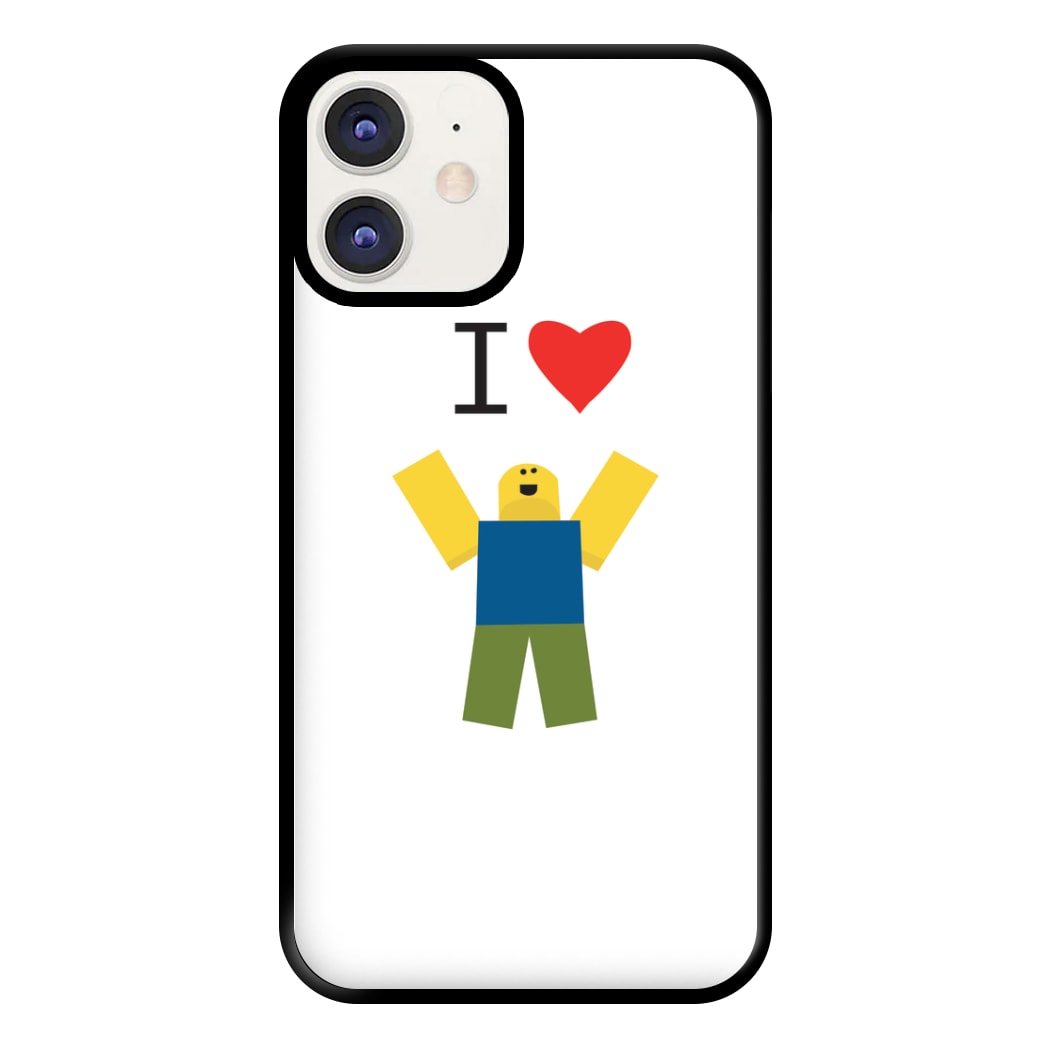 I love Blox Gaming Phone Case for iPhone 12 / 12 Pro