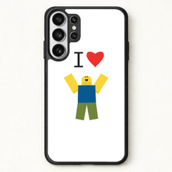 I love Blox Gaming Phone Case for Galaxy S26 Ultra