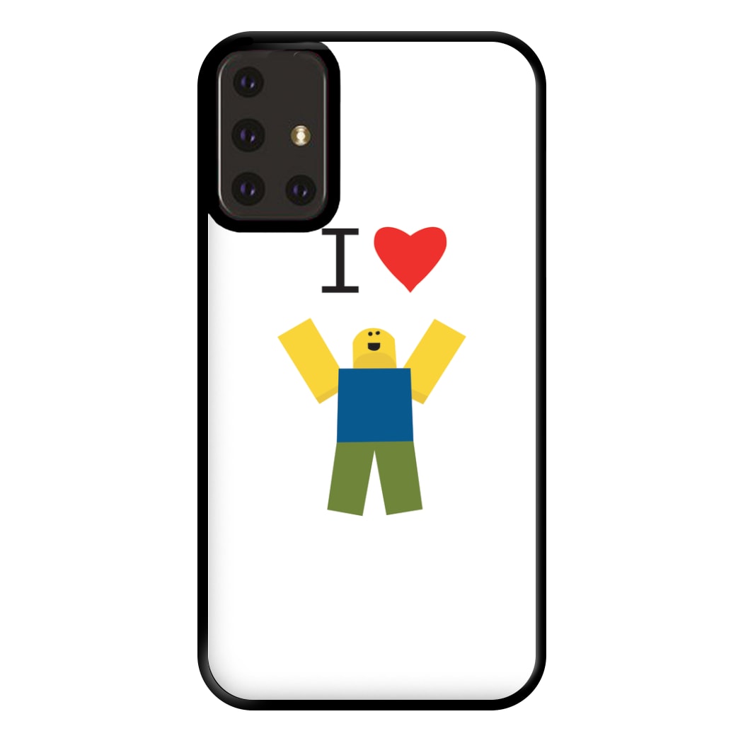 I love Blox Gaming Phone Case for Galaxy A71