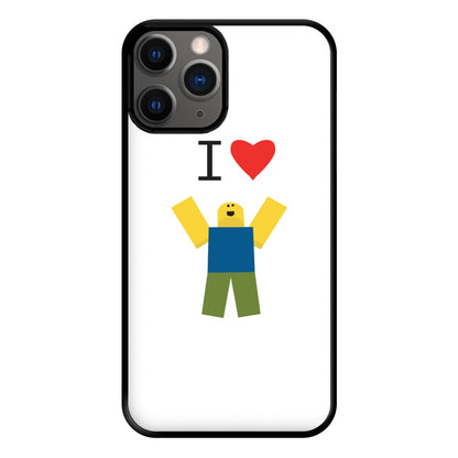 I love Blox Gaming Phone Case for iPhone 12 Pro Max