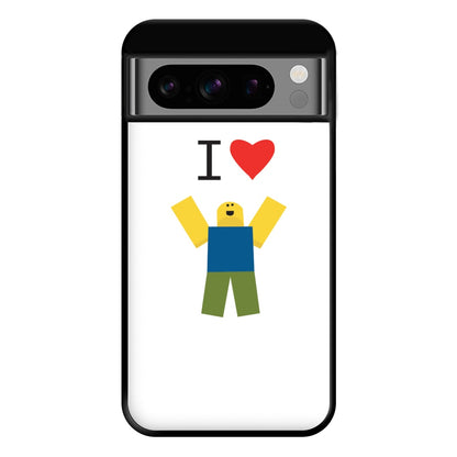 I love Blox Gaming Phone Case for Google Pixel 8 Pro