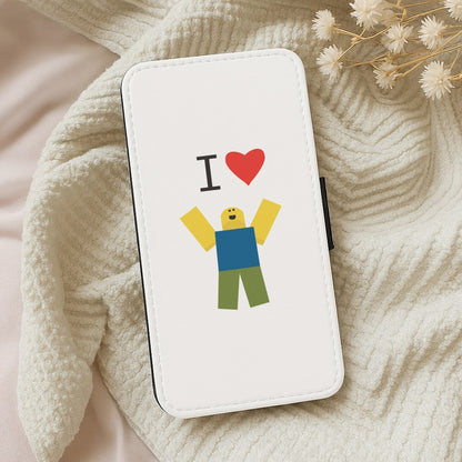 I love Blox Gaming Wallet Phone Case