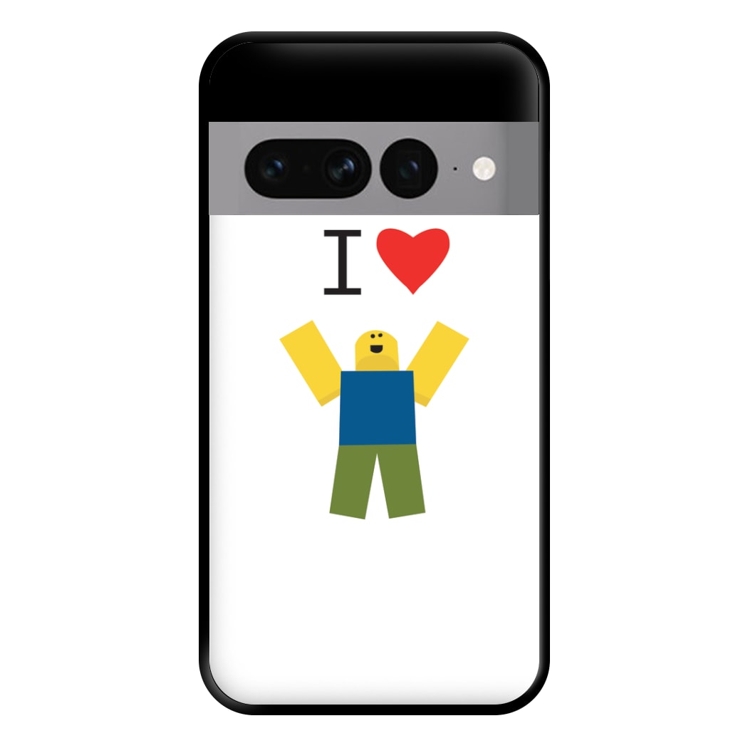 I love Blox Gaming Phone Case for Google Pixel 7 Pro