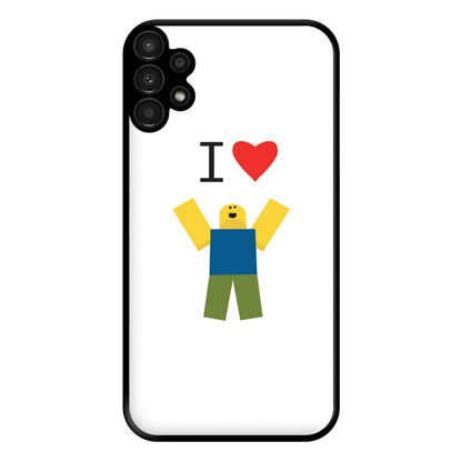 I love Blox Gaming Phone Case for Galaxy A13