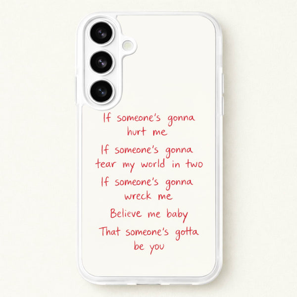 Babydoll Lyrics - Jamie Miller Phone Case - Galaxy S26 / Standard