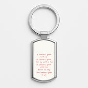 Babydoll Lyrics Luxury Keyring 1
